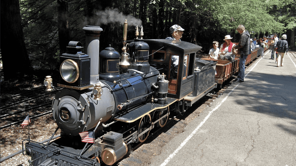 Tilden Regional Park Redwood Valley Railroad.
