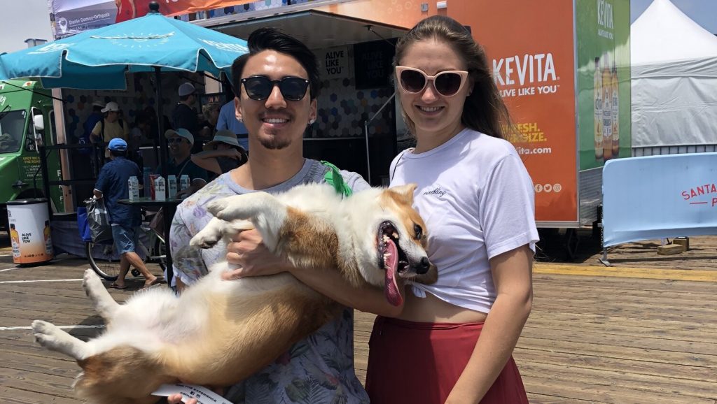 Every day is a dog day at Santa Monica Pier. Photo by Santa Monica Pier.