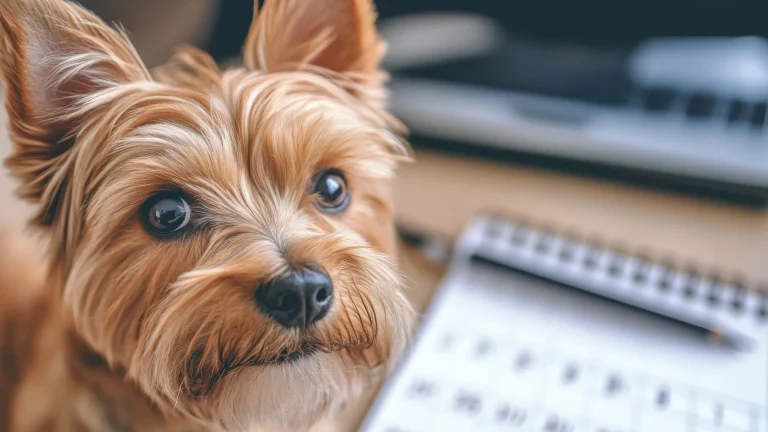 National Dog Day Reminder on calendar marked with Pen