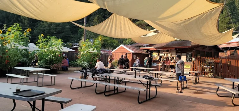 The Peg House, a dog-friendly restaurant in Leggett, California