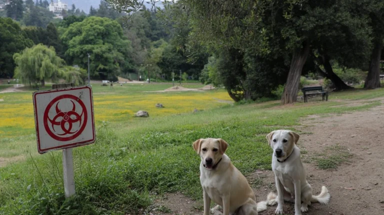 Image from Dog park mystery: illness and one death shut down Nuevo Dog Park in Santa Clara on DogTrekker