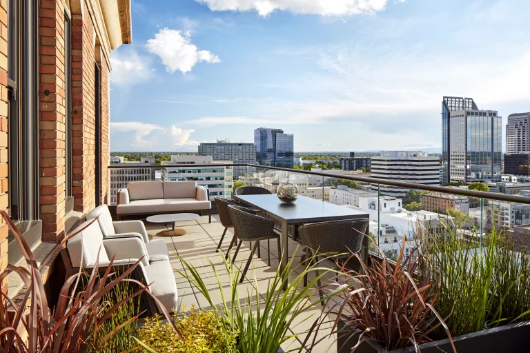 Rooftop at the Citizen Hotel.