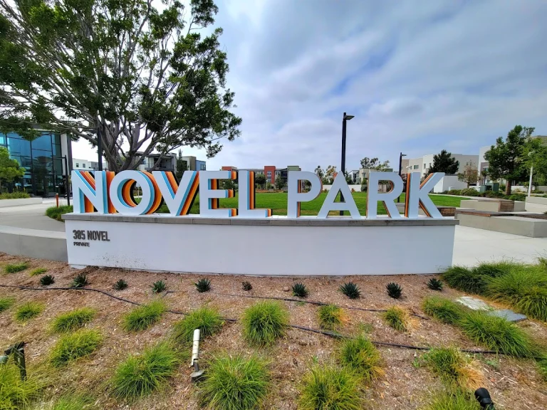 Novel Park Dog Park, a dog-friendly dog park in Orange County, California