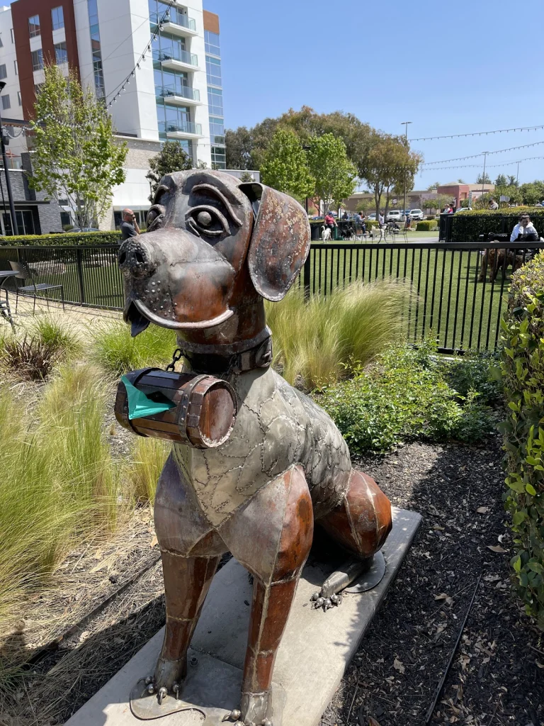 Village Green Dog Park, a dog-friendly dog park in San Mateo County, California