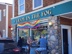 A Grape in the Fog, a dog-friendly bar in Pacifica, California