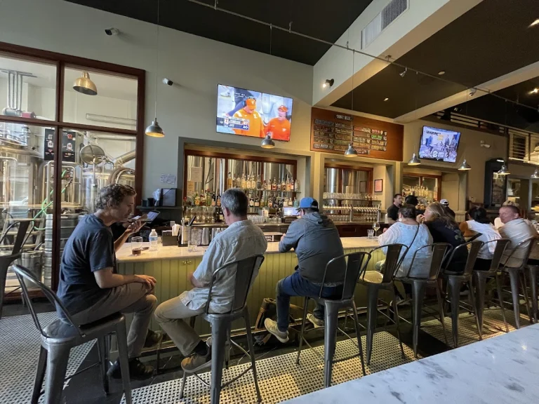Alvarado Street Brewery, a dog-friendly restaurant in Monterey, California