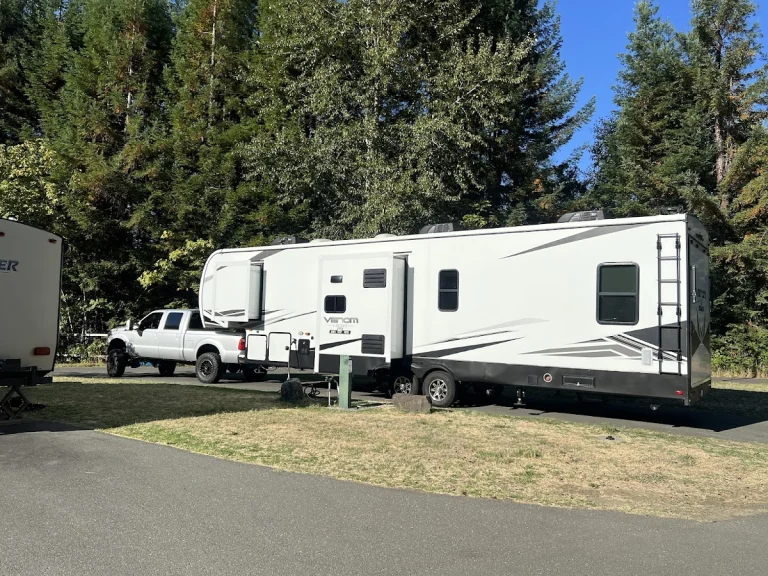 Ancient Redwoods RV Park, a dog-friendly campground in Redcrest, California