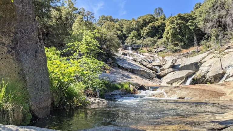 Angel Falls, a dog-friendly hiking trail in Bass Lake, California