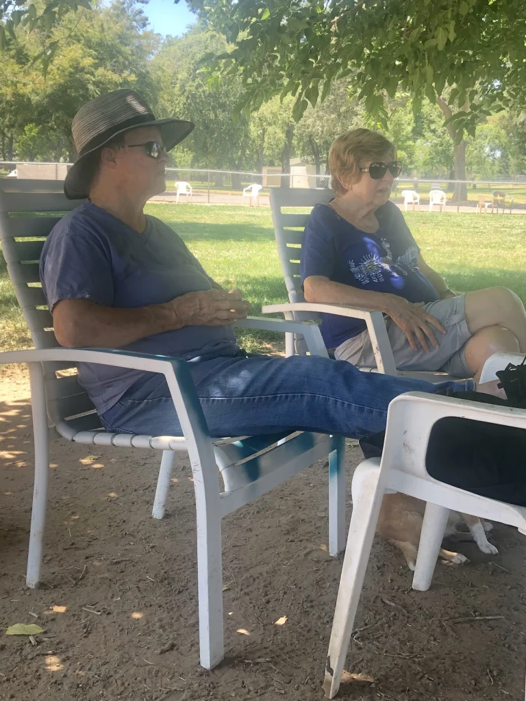 Canine Corral, a dog-friendly park in Carmichael, California