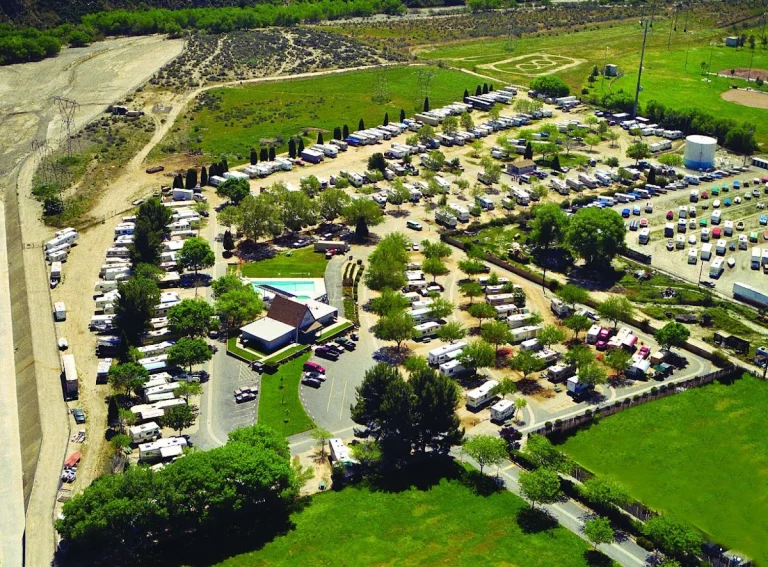 Castaic Lake RV Park, a dog-friendly campground in Castaic, California