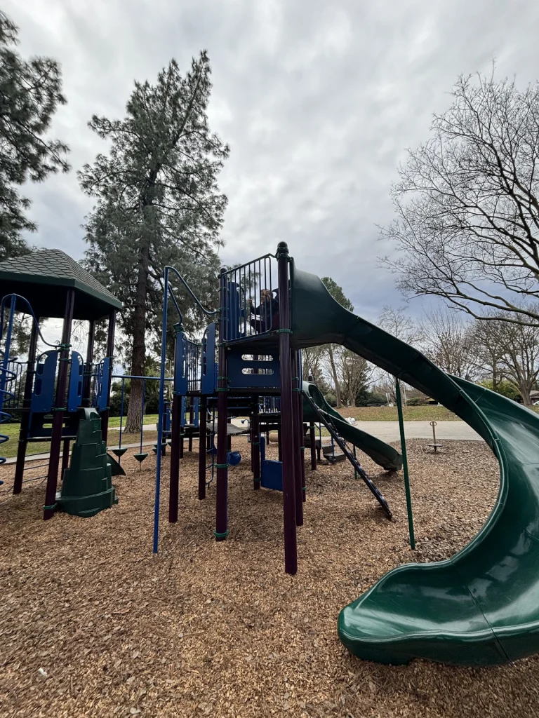 Chestnut Park, a dog-friendly park in Davis, California