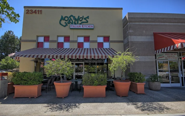 Cosmos Italian Kitchen, a dog-friendly restaurant in Aliso Viejo, California