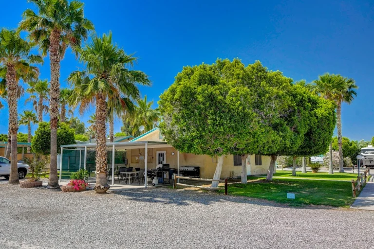 Desert View RV Resort, a dog-friendly campground in Needles, California