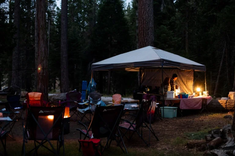 Dinkey Creek Campground, a dog-friendly campground in Shaver Lake, California