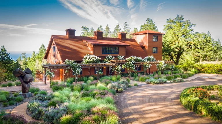 Fort Ross Vineyard Tasting Room, a dog-friendly winery in Jenner, California
