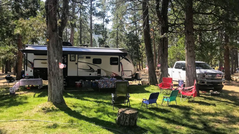 Hat Creek RV park, a dog-friendly campground in Hat Creek, California