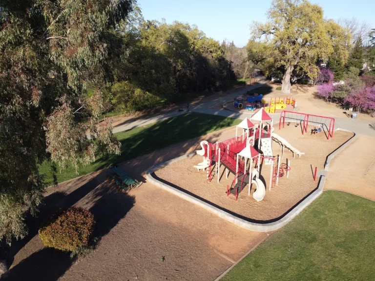 Hawkins Park, a dog-friendly park in Vacaville, California