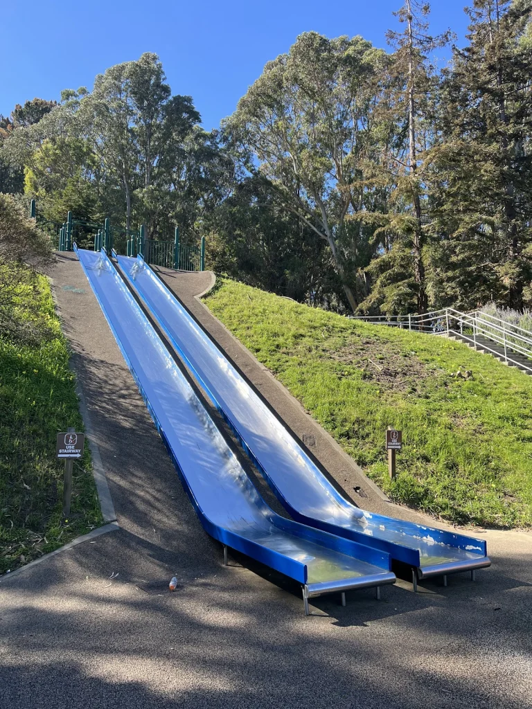 Junipero Serra Park, a dog-friendly park in San Bruno, California