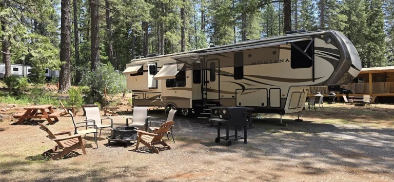 Living Springs RV resort, a dog-friendly campground in Shingletown, California