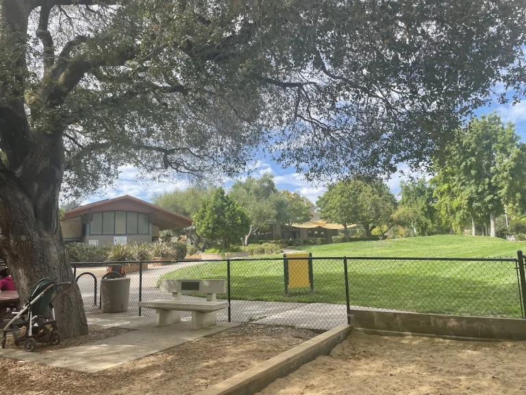 Marinwood Community Park, a dog-friendly park in San Rafael, California