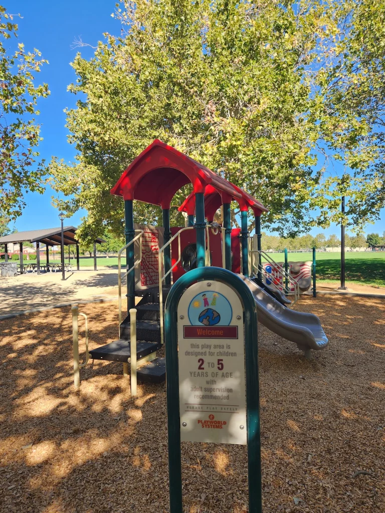 Meadowlands Park, a dog-friendly park in Vacaville, California