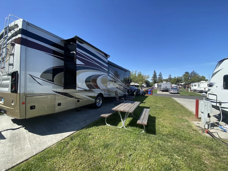 Napa Valley Expo RV Park, a dog-friendly campground in Napa, California
