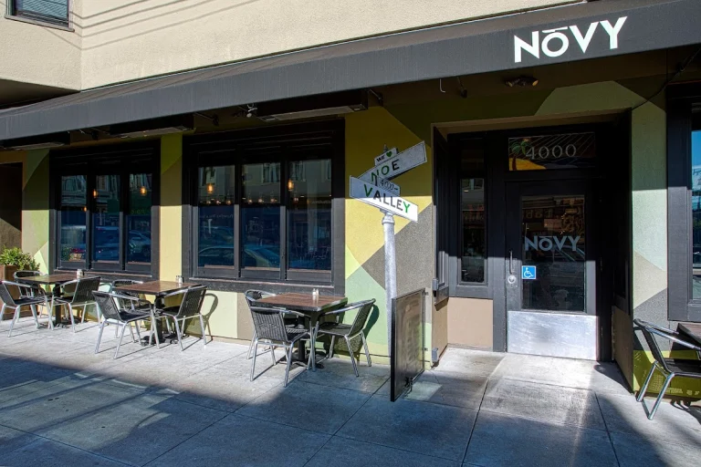 NOVY, a dog-friendly restaurant in San Francisco, California