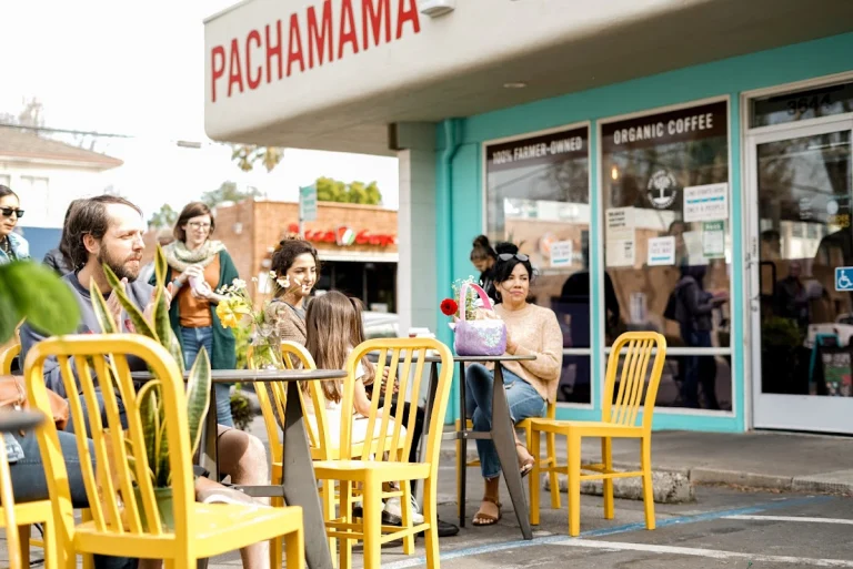 Pachamama Coffee, a dog-friendly coffee shop in Sacramento, California