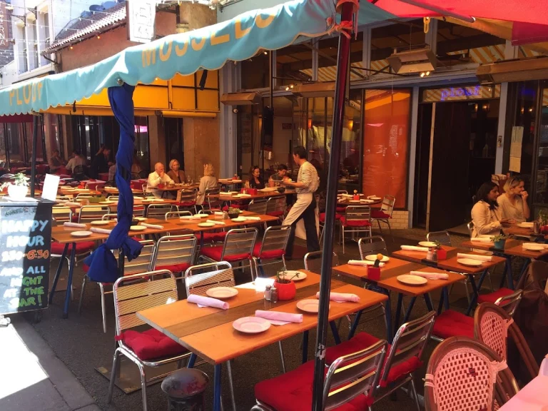 Plouf, a dog-friendly restaurant in San Francisco, California