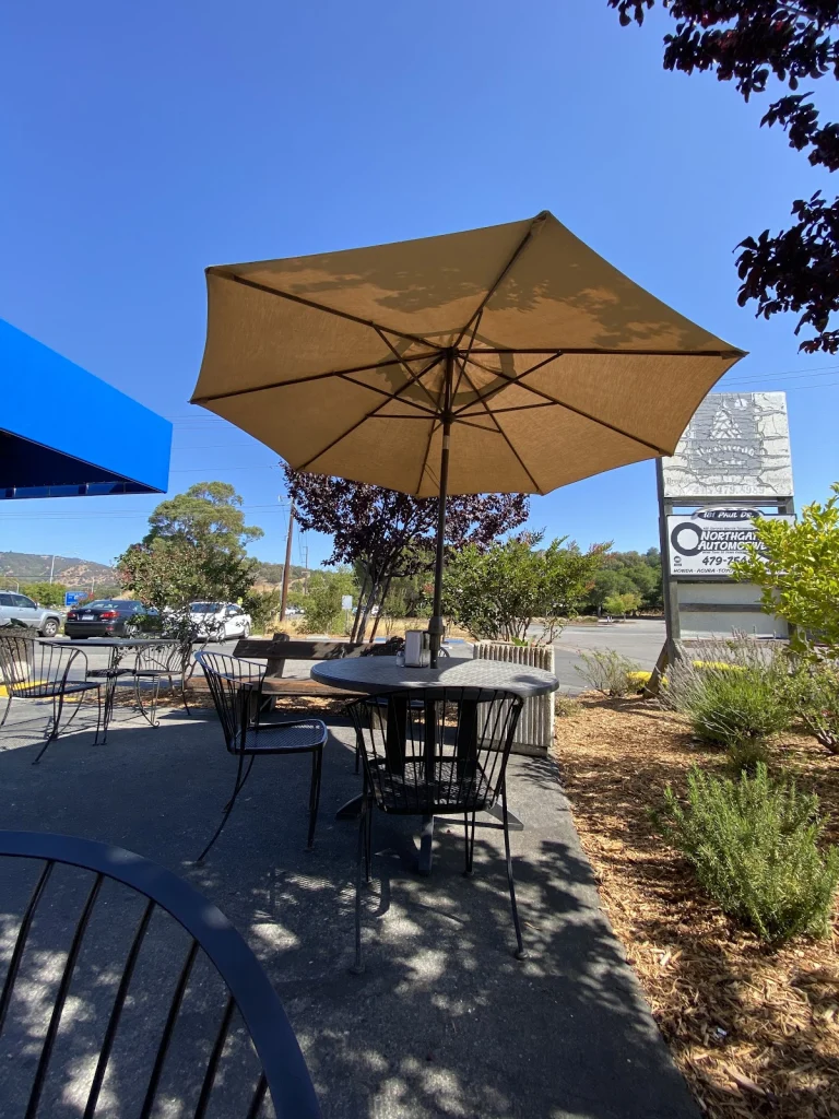 Redwood Cafe, a dog-friendly restaurant in San Rafael, California
