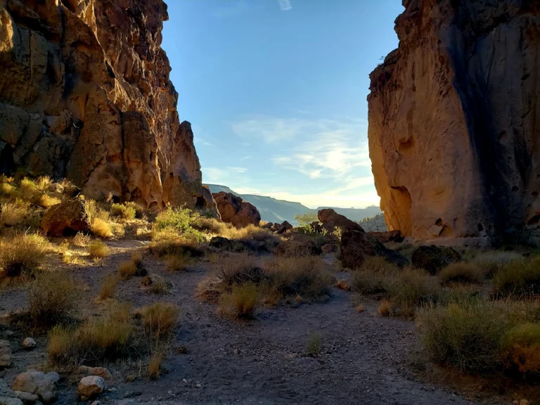 Banshee Canyon, along the Rings Loop Trail