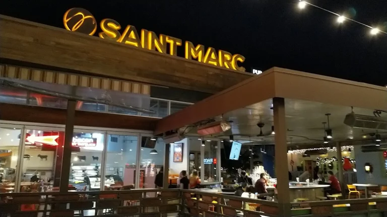 Saint Marc, a dog-friendly restaurant in Huntington Beach, California