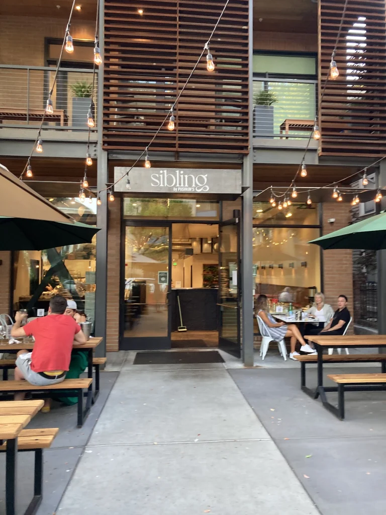 Sibling by Pushkin’s, a dog-friendly restaurant in Sacramento, California