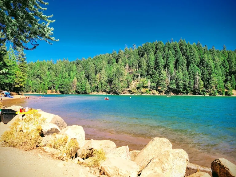 Sly Park Recreation Area, a dog-friendly campground in Pollock Pines, California