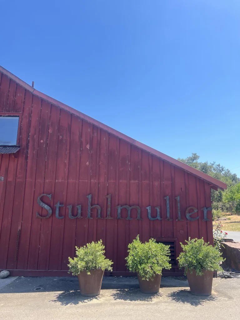 Stuhlmuller Vineyards, a dog-friendly winery in Healdsburg, California