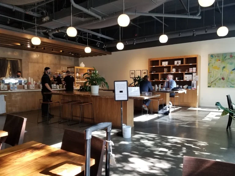 Temple Coffee Roasters, a dog-friendly coffee shop in Sacramento, California
