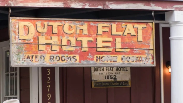 The Dutch Flat Hotel, a dog-friendly hotel in Dutch Flat, California