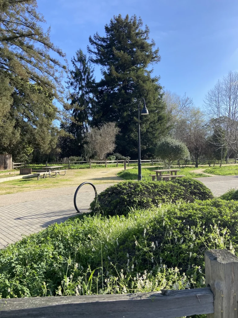 The Heart of Soquel Park, a dog-friendly park in Soquel, California