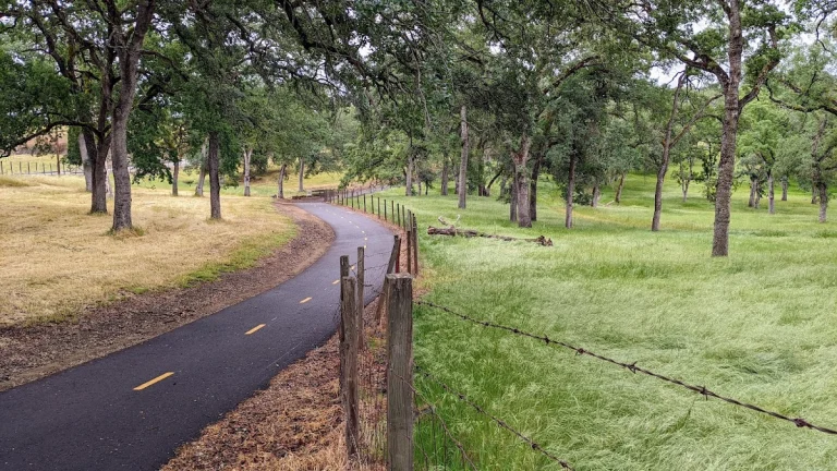 The Johnny Cash Trail, a dog-friendly hiking trail in Folsom, California