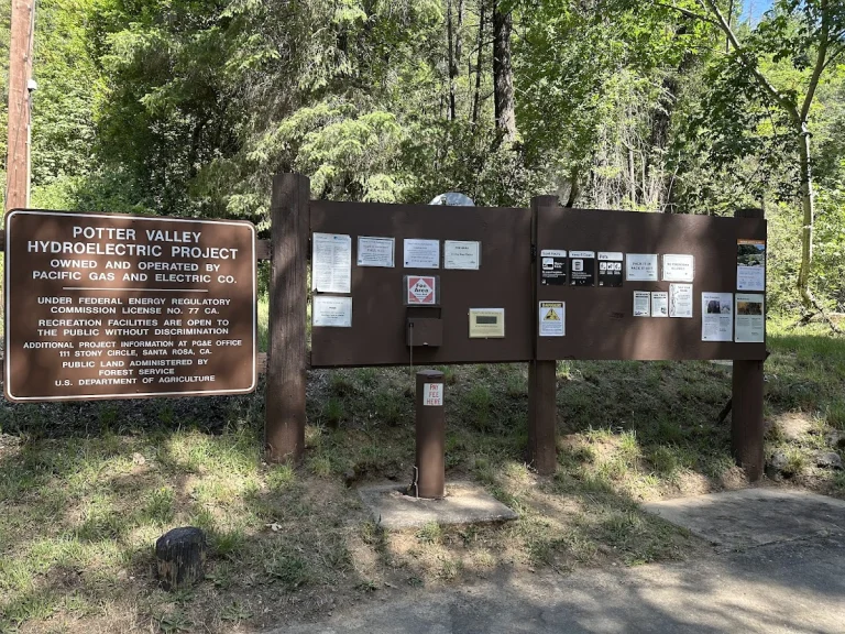 Trout Creek Campground, a dog-friendly campground in Potter Valley, California