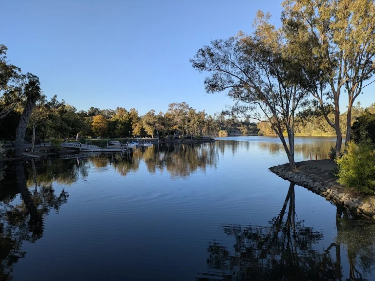Vasona Lake County Park, a dog-friendly park in Los Gatos, California