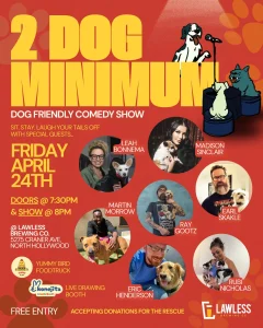 2 Dog Minimum: A Dog Friendly Comedy Show