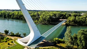Sundial Bridge in Redding, CA